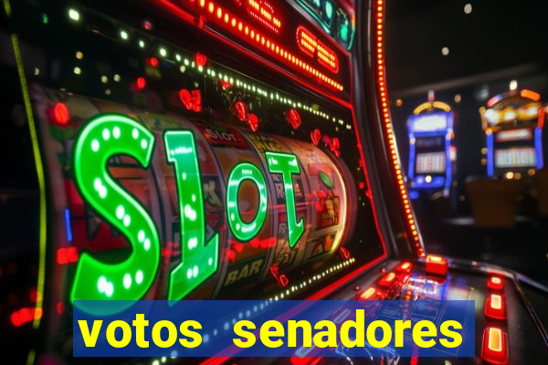 votos senadores impeachment moraes